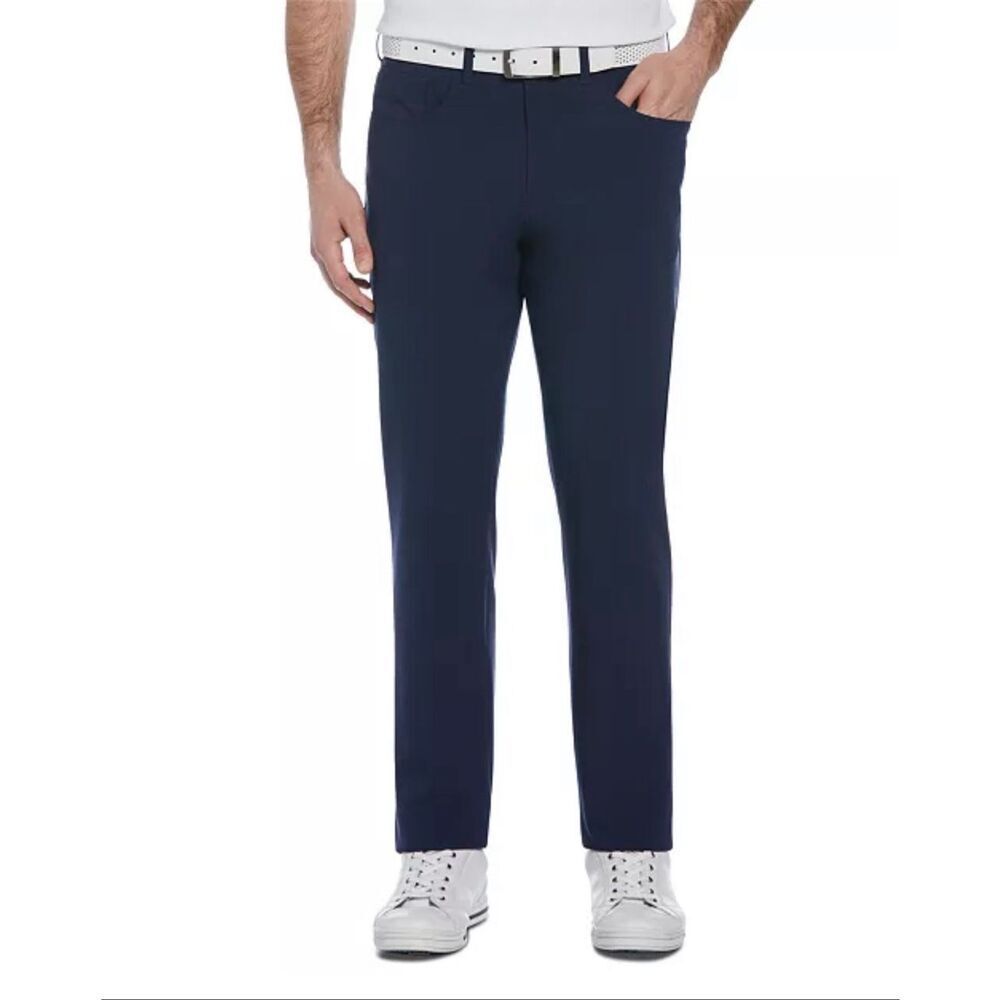 PGA TOUR Heathered Five-Pocket Pants Dark Peacoat Heather 36x32